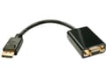 Miniatyrbild 3 av 5: Lindy 41006 videokabeladapter 0,15 m VGA (D-Sub) DisplayPort Svart