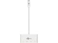 Miniatyrbild 3 av 5: Goobay 62105, Kabel, USB 3.2 Gen 1 (3.1 Gen 1) Type-C, Vit, CE, WEEE, 3840 x 2160 pixlar, 0,15 m