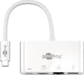 Miniatyrbild 1 av 5: Goobay 62105, Kabel, USB 3.2 Gen 1 (3.1 Gen 1) Type-C, Vit, CE, WEEE, 3840 x 2160 pixlar, 0,15 m