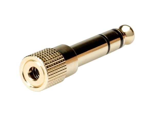 ROLINE GOLD Stereo Adapter 3.5 mm Male - 6.35 mm Female