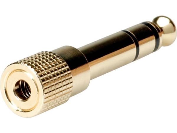 ROLINE GOLD Stereo Adapter 3.5 mm Male - 6.35 mm Female