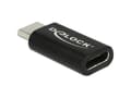 Miniatyrbild 3 av 3: DeLOCK - USB-adapter - USB-C (han) til USB-C (hun) - USB 3.1 Gen 2 - sort