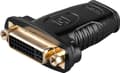 Miniatyrbilde 4 av 4: MicroConnect - Video adapter - HDMI hunn til DVI-I hunn - svart - tommelskruer