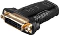 Miniatyrbilde 2 av 4: MicroConnect - Video adapter - HDMI hunn til DVI-I hunn - svart - tommelskruer