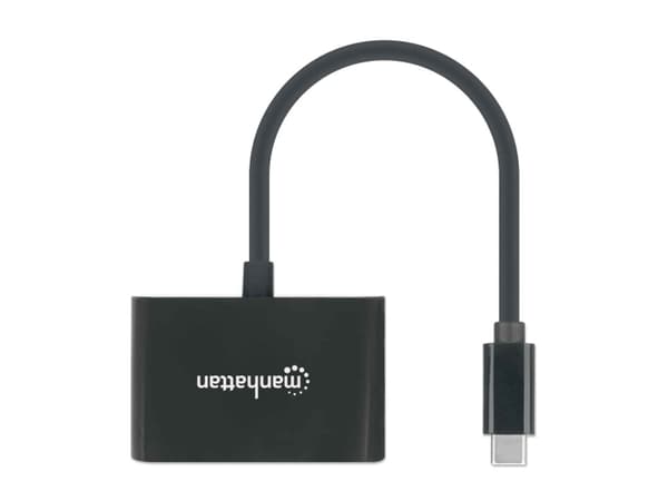 Manhattan 153416, CE FCC RoHS2 WEEE, Sort, Akrylonitril-butadien-styren (ABS), Windows 10, Windows 7, Windows 8, Windows 8.1, Windows Vista, Windows