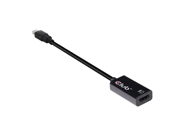 CLUB3D Mini DisplayPort 1.4 to HDMI 2.0b HDR Active Adapter