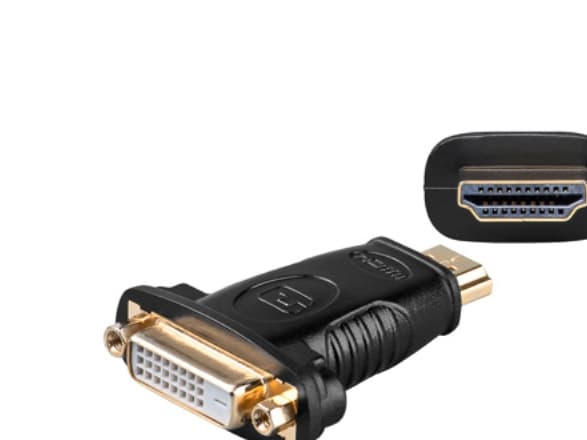 Goobay A 323 G, HDMI M, DVI-D 24+1p F, Sortera