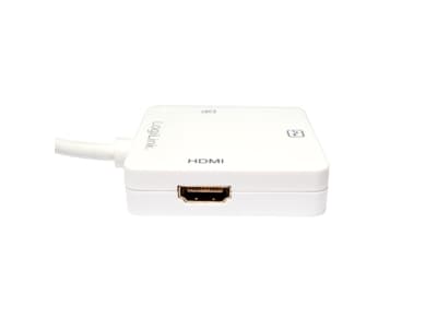 LogiLink Mini DisplayPort to HDMI/DVI/DisplayPort 3 in 1 Convertor Cable - Videokonverterare - DVI, HDMI, DisplayPort