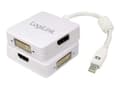 Miniatyrbild 2 av 5: LogiLink Mini DisplayPort to HDMI/DVI/DisplayPort 3 in 1 Convertor Cable - Videokonverterare - DVI, HDMI, DisplayPort
