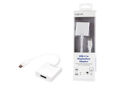 LogiLink CV0109, 0,15 m, DisplayPort, VGA + HDMI + DVI, Hankjønn, Hunkjønn, Rett