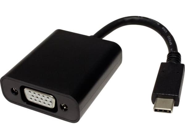 VALUE 12.99.3200, 3.2 Gen 1 (3.1 Gen 1), USB Type-C, VGA-utgång (D-Sub)