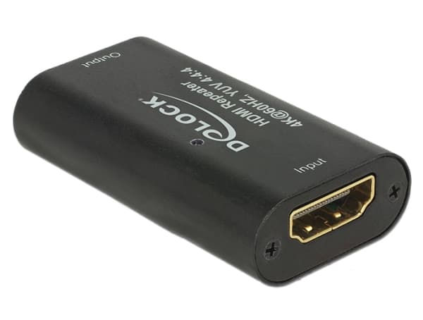 Delock HDMI Repeater - Video/lyd-forlenger - HDMI - opp til 30 m