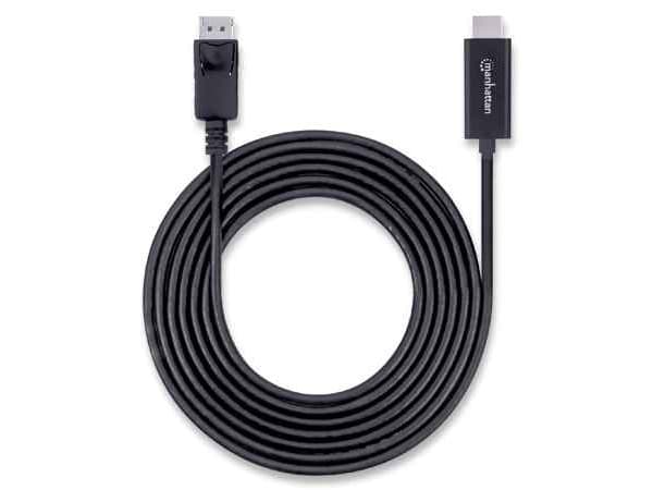Manhattan 153218, 3 m, DisplayPort, HDMI, Uros, Uros, Suora