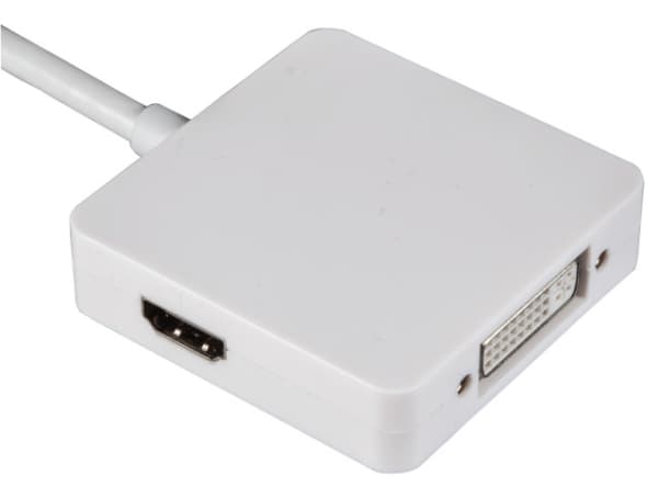 EFB Elektronik EB986, 0,15 m, Mini DisplayPort, DisplayPort + DVI + HDMI, Hankjønn, Hunkjønn, Rett