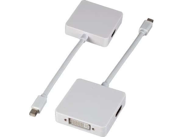 EFB Elektronik EB986, 0,15 m, Mini DisplayPort, DisplayPort + DVI + HDMI, Hankjønn, Hunkjønn, Rett