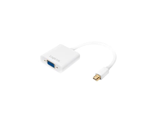 LogiLink - Displayadapter - Mini DisplayPort (hann) til HD-15 (VGA) (hunn) - 9 cm