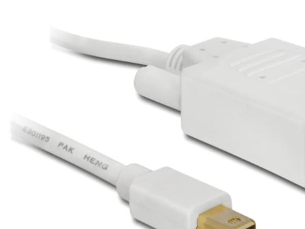 Delock - DisplayPort-kabel - Mini DisplayPort (hann) til HD-15 (VGA) (hann) - 2 m