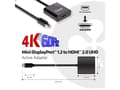 Miniatyrbild 3 av 5: CLUB3D Mini DisplayPort 1.2 to HDMI 2.0 UHD Active Adapter