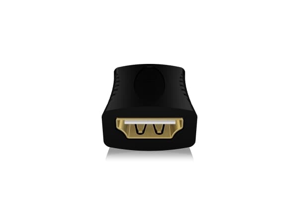 ICY BOX IB-CB005 - HDMI-kobler - HDMI hunn til HDMI hunn - svart