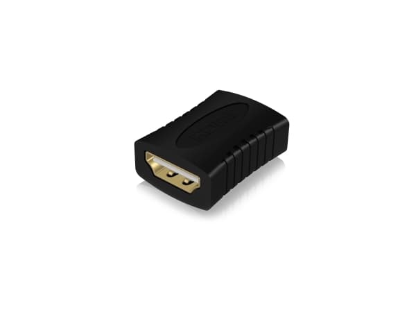 ICY BOX IB-CB005 - HDMI-kobler - HDMI hunn til HDMI hunn - svart