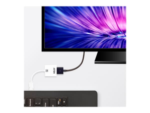 ATEN VC986-AT videokabelkobling DisplayPort HDMI Hvit