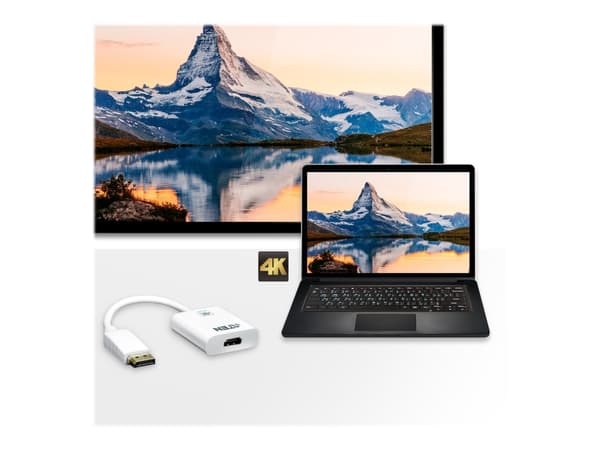 ATEN VC986-AT videokabelkobling DisplayPort HDMI Hvit