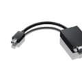 Miniatyrbild 3 av 5: Lenovo - VGA-kabel - Mini DisplayPort (hane) till HD-15 (VGA) (hona) - 20 cm - för Lenovo ThinkPad Helix; ThinkPad L570; P51; T430; T430i; T431s; T47