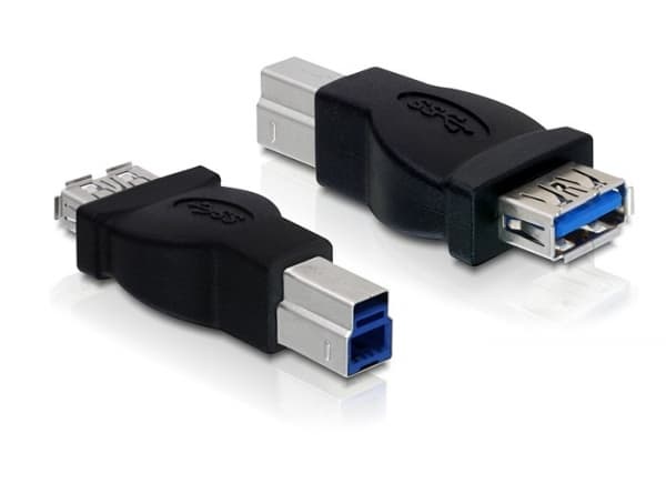 Delock - USB-adapter - USB Type B (hane) till USB typ A (hona) - USB 3.0