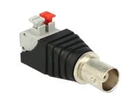Delock - Antenneadapter - 2-pins terminalblokk hunn til BNC hunn