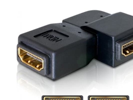 Delock - HDMI-adapter - HDMI hunn til HDMI hunn