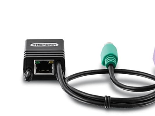 TRENDnet TK CAT5 PS/2 Server Interface Module - Förlängare för tangentbord/video/mus - PS/2