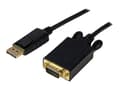 Miniatyrbilde 1 av 5: StarTech.com 15 ft DisplayPort to VGA Adapter Cable - DP to VGA Video Converter - Active DisplayPort to VGA Cable for PC 1920x1200 - Black (DP2VGAMM1