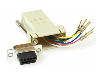MicroConnect - Seriell adapter - DB-9 (hunn) til RJ-45 (hunn)