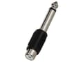 Pikkukuva 2 / 2: Monacor NTA-175, 6.3 mm, RCA, Musta, Ruostumaton teräs