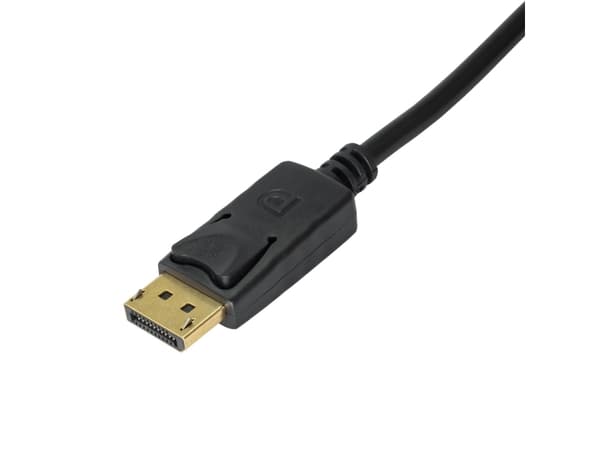 Akyga - Video adapter - DisplayPort hann til HDMI hunn - 15 cm - svart