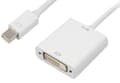 Miniatyrbild 2 av 5: Sharkoon - Videokort - Mini DisplayPort (hane) till DVI-D (hona) - DisplayPort 1.2 - 15 cm - vit