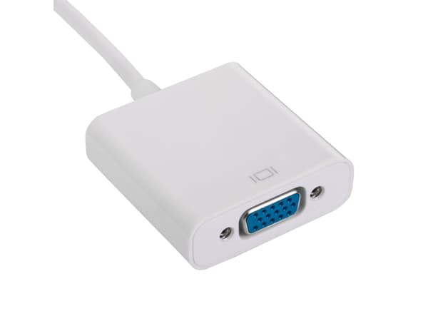 Akyga - Video adapter - 24 pin USB-C hann til HD-15 (VGA) hunn - 15 cm