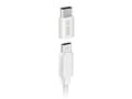 Miniatyrbild 4 av 5: SBS TEADAPTC, USB Type-C 2.0, USB Micro-B, Vit