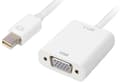 Miniatyrbild 2 av 5: Sharkoon - Videokort - Mini DisplayPort (hane) till HD-15 (VGA) (hona) - DisplayPort 1.2 - 15 cm - vit