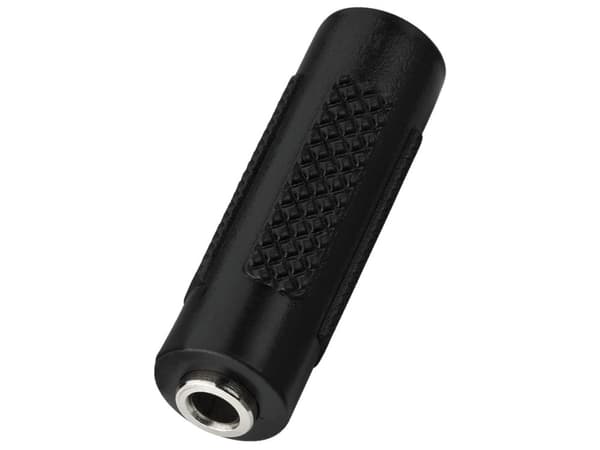 Monacor NTA-235, 1 x 3.5 mm, 1 x 3.5 mm, Sort