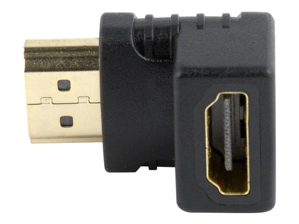 Cablexpert - HDMI-adapter - HDMI hann til HDMI hunn nedvinklet - vinklet
