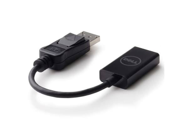 Dell - Video adapter - DisplayPort hann låst til HDMI hunn - for OptiPlex 30XX, 3240, 5040, 70XX, 7440; Precision 7510, 7710; Precision Tower 3420, 3