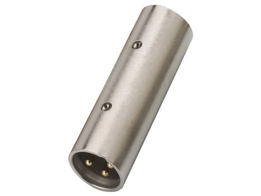 Monacor NTA-112, XLR, XLR, Metallic