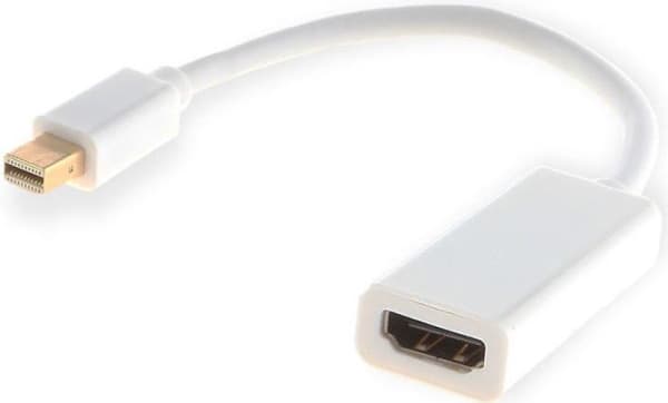 AV adapter Elmak DisplayPort Mini - HDMI 0.2m white (SAVIO CL-57)