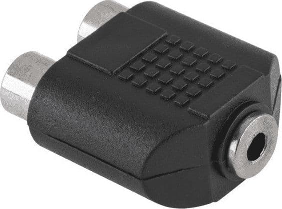 Tilpass AV LechPol Rozgal. Jekk 3,5 gn/2 RCA (ZLA0311)