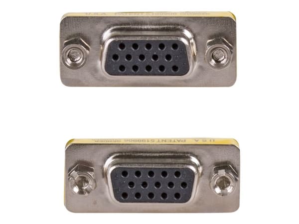 Akyga - VGA-hann-hunnveksler - HD-15 (VGA) (hunn) til HD-15 (VGA) (hunn) - sølv
