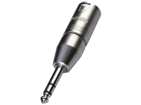 Neutrik NTR-NA3MP, XLR, 1/4", Sølv
