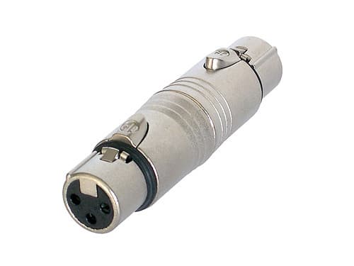 Neutrik NA3FF, XLR, XLR, Grå
