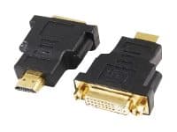 Cablexpert A-HDMI-DVI-3 - Video adapter - HDMI hann til DVI-D hunn