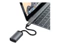 Pikkukuva 3 / 5: Satechi ST-TCVGAM - Videoadapteri - 24-nastainen USB-C han til HD-15 (VGA) hun - 20,3 cm - avaruuden harmaa - 1080p tuki